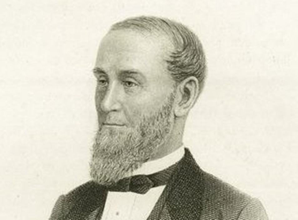 Engraving of Alexander Turney Stewart - circa 1860