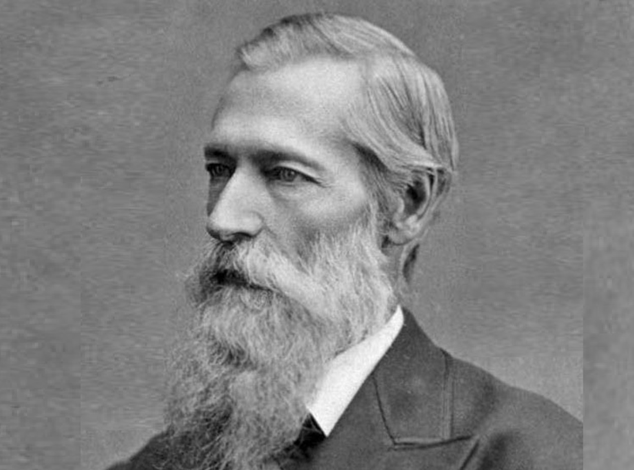 Mark Hopkins - American railroad magnate - 1878