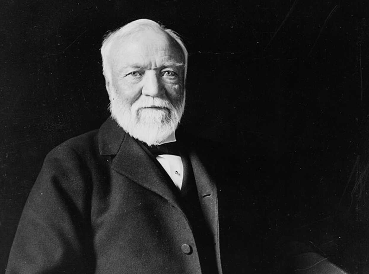 Andrew Carnegie, American businessman and philanthropist - 1913