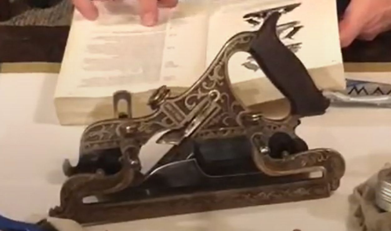 Stanley Millers No 42 Gunmetal Ornate Plow Plane