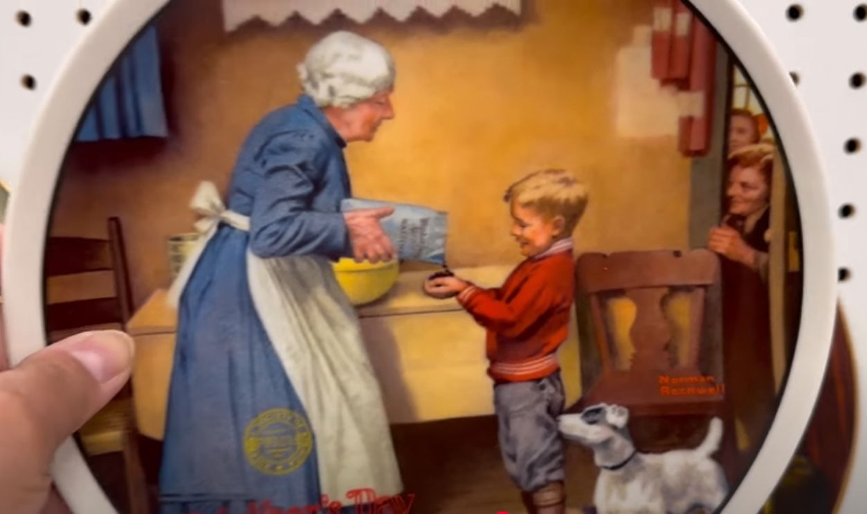 Norman Rockwell Plates