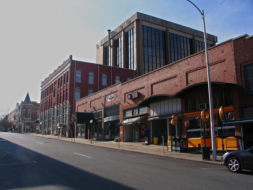 Block intersects with Center at the top of the hill