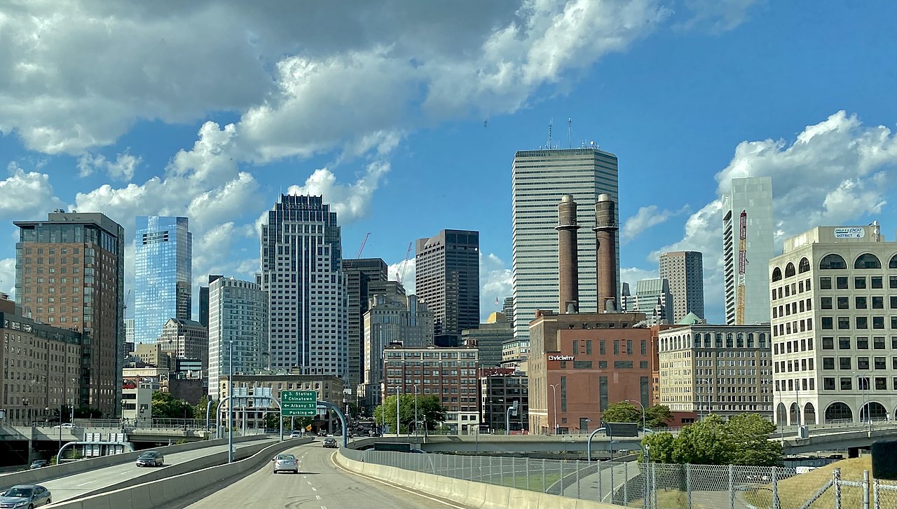 Boston, Massachusetts Skyline