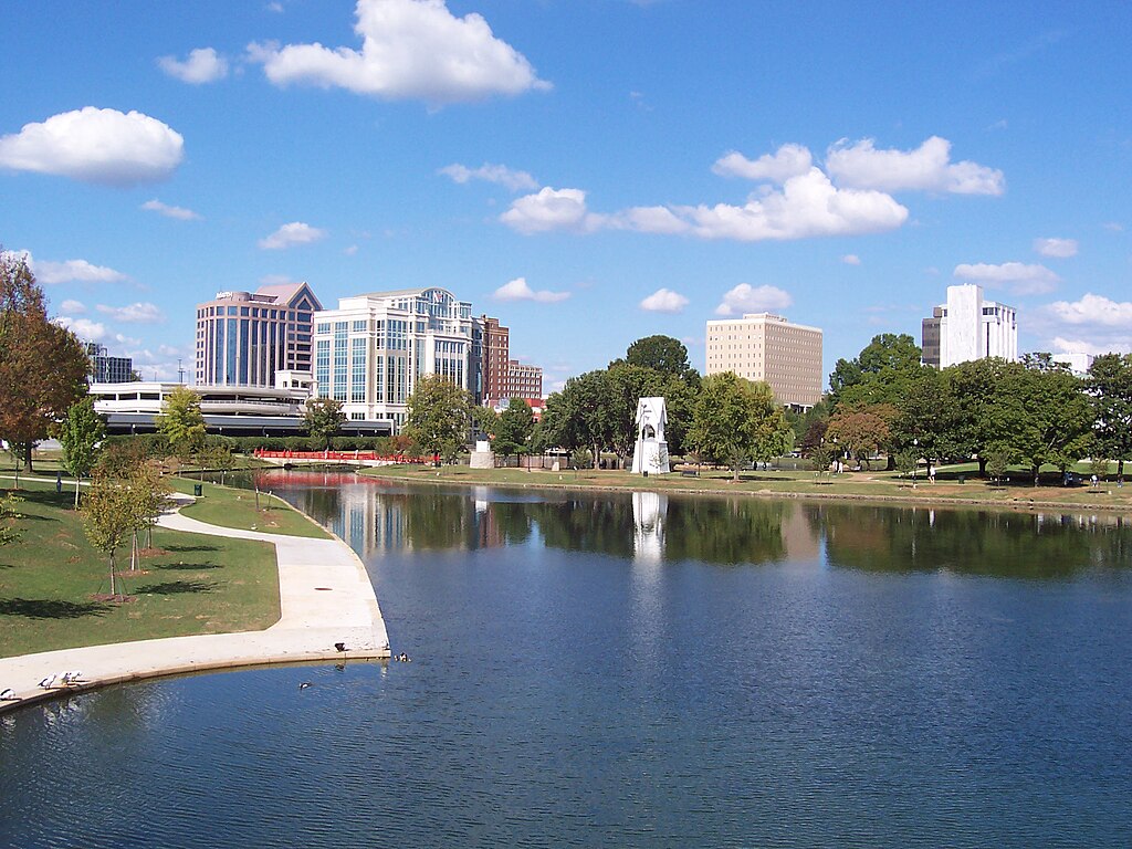 View of downtown Huntsville, Alabama