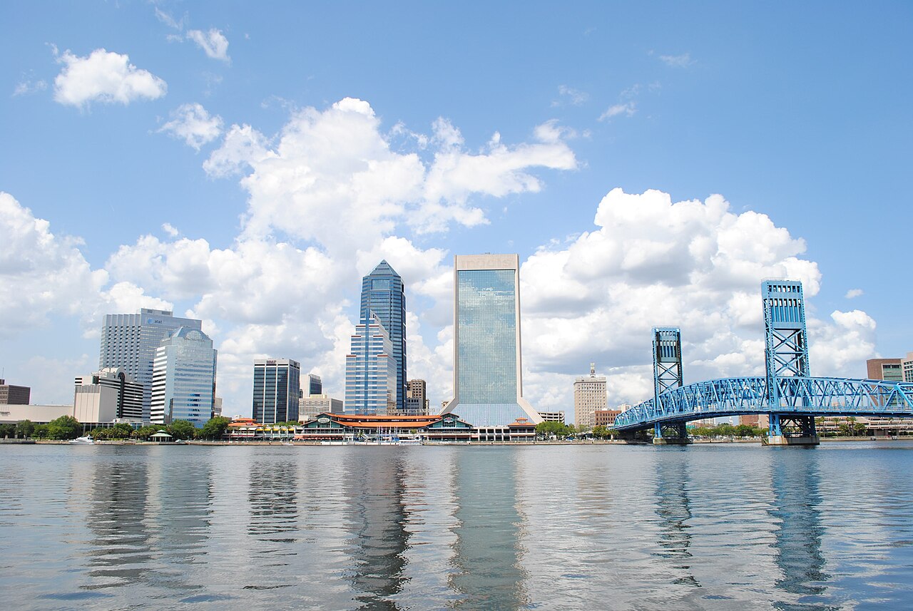 A photo of downtown Jacksonville