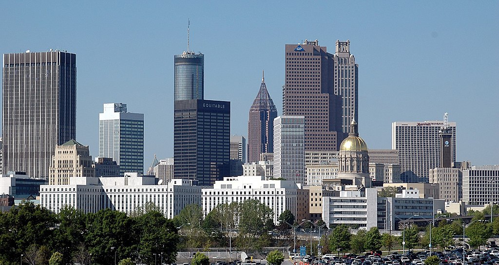 View of Atlanta Cityscape