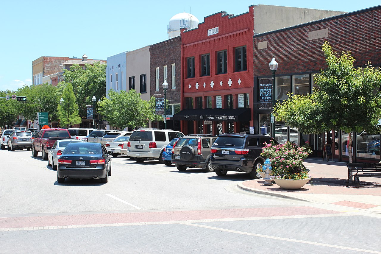 Photo of Historic Downtown Square in McKinney, Texas,