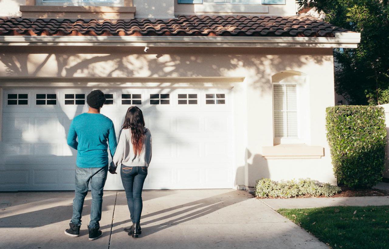 Couple Standing and Holding Hands