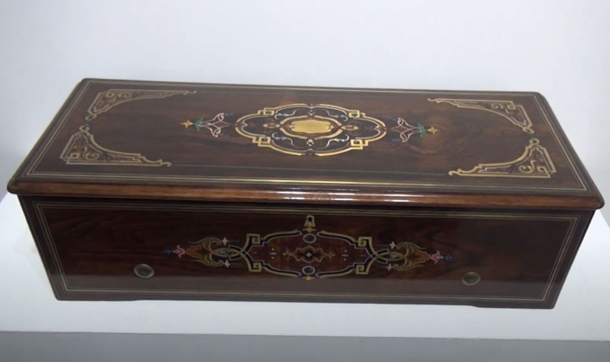 Antique Cylinder Music Box