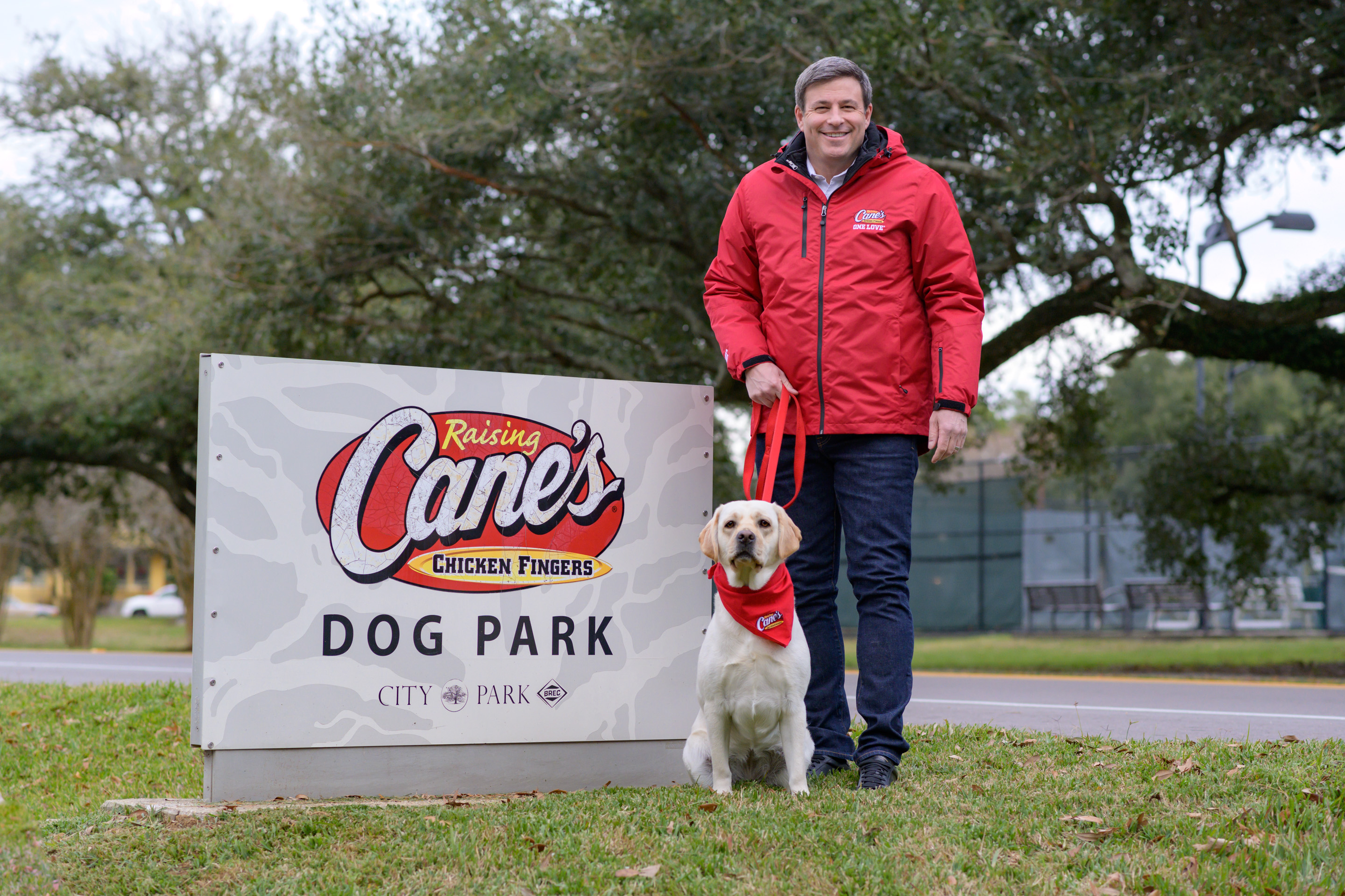 Todd Graves with dog - 2019