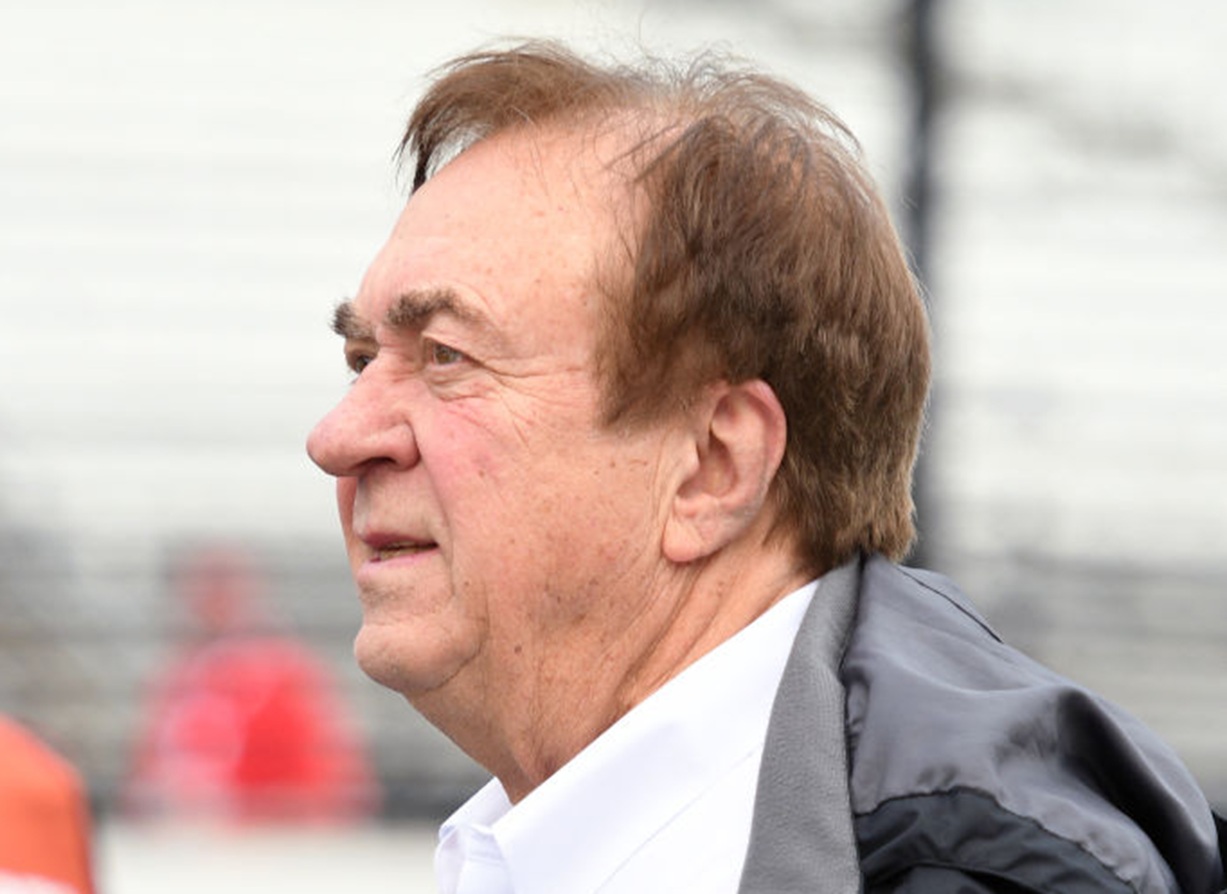 John Menard Jr. walks down pit lane - 2019