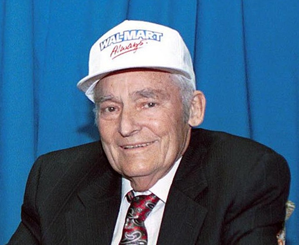 Medal of Freedom for  Sam Walton in Bentonville, Arkansas - 1992