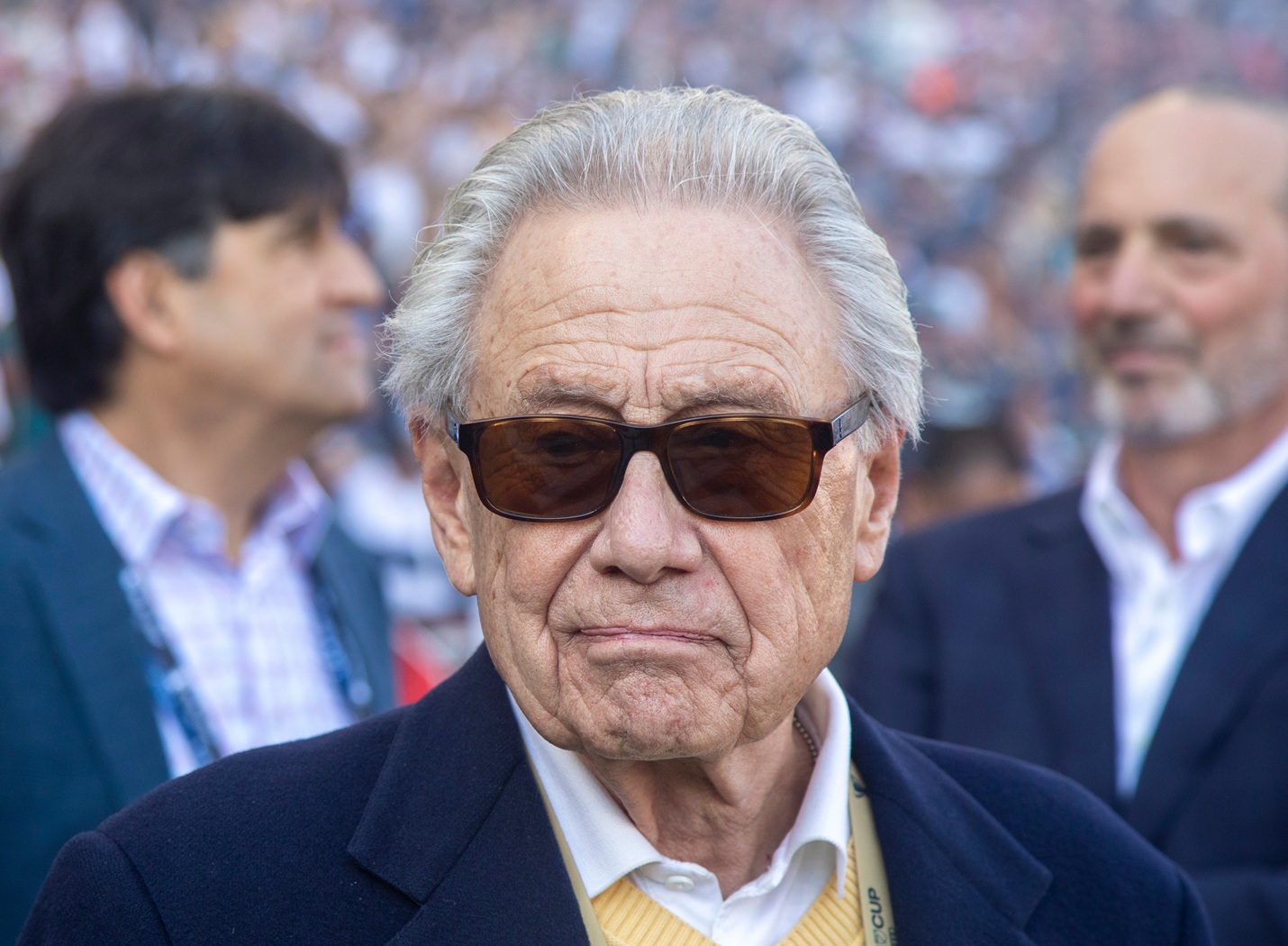 LA Galaxy owner Philip Anschutz during an MLS Cup soccer match - 2024
