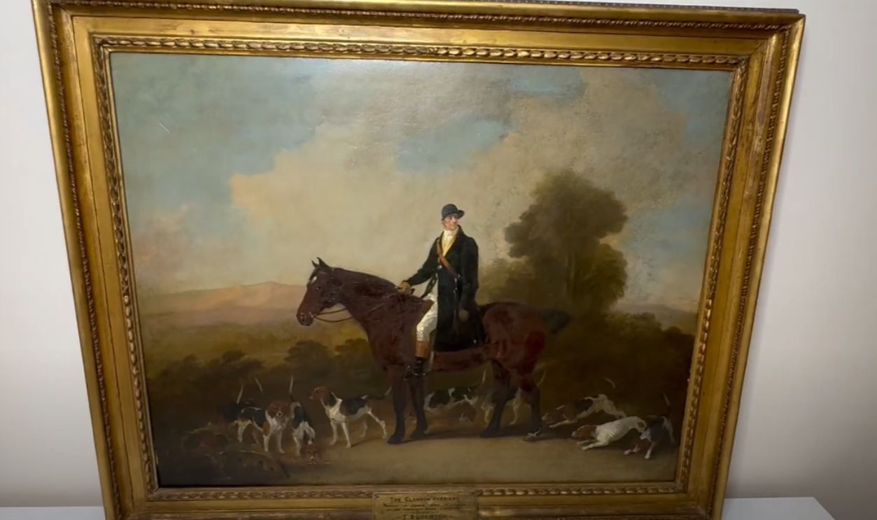 The Clandon Harriers Portrait Of James Imms