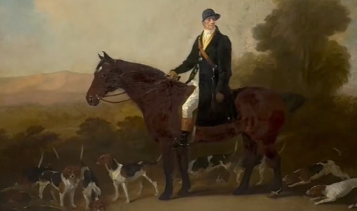 The Clandon Harriers Portrait Of James Imms