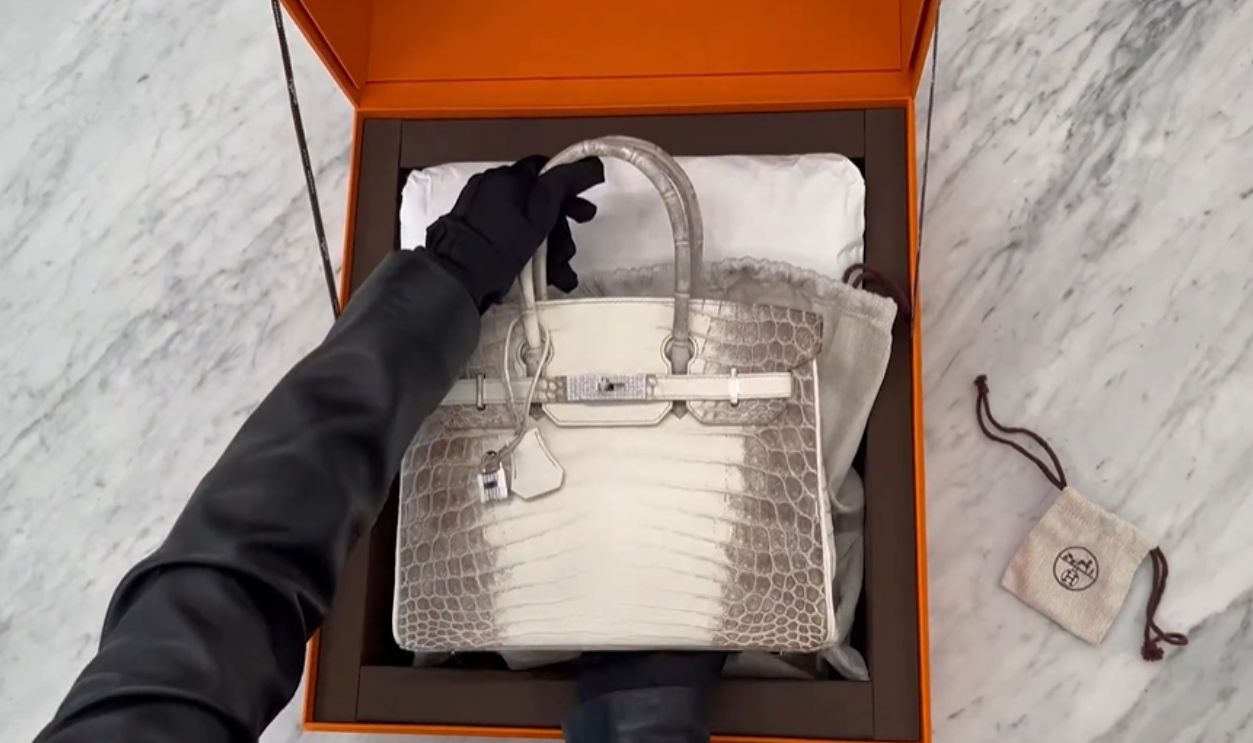 Hermès ‘Himalaya’ Croc / Exotic Editions