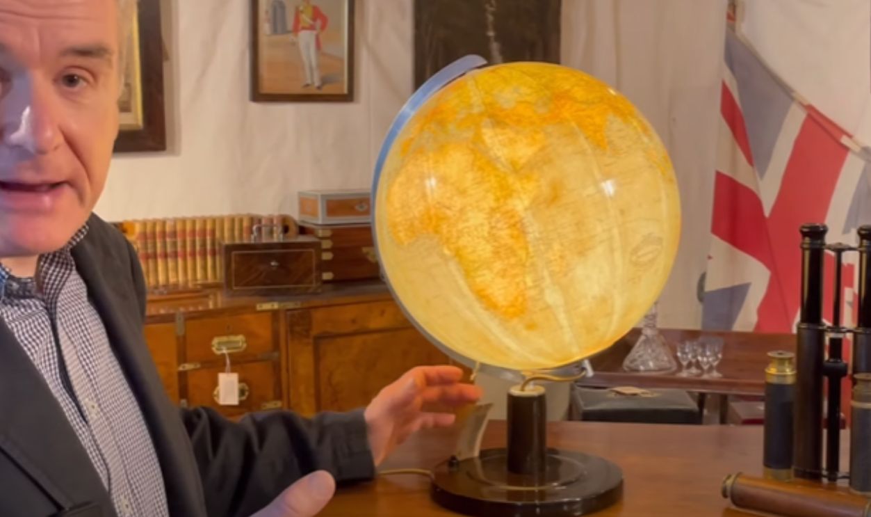 Case Study: A 1930s Illuminated Globe