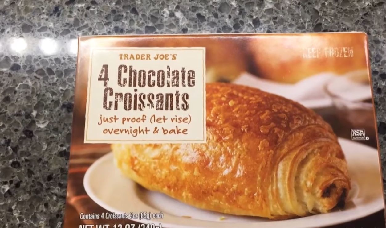 Frozen Chocolate Croissants