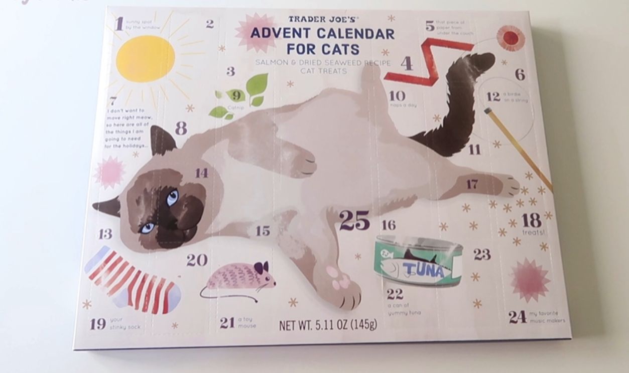Trader Joe’s Advent Calendar for Cats & Dogs