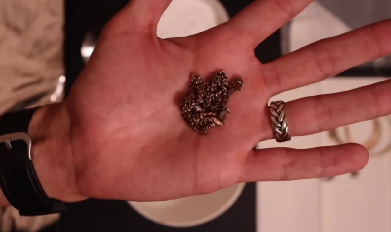 Costume Jewelry With Tarnish