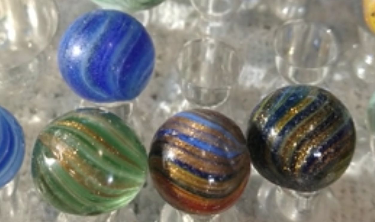 Onionskin Marble (German, 1800s)