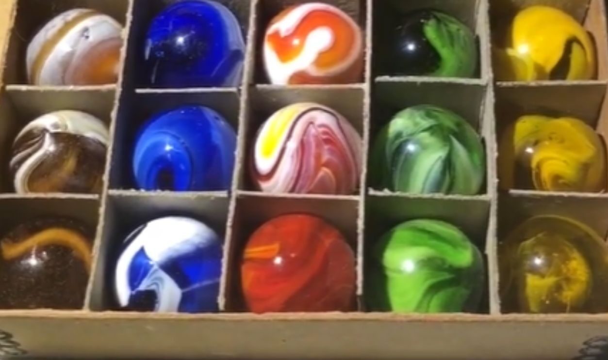 CAC Striped Transparent Marble