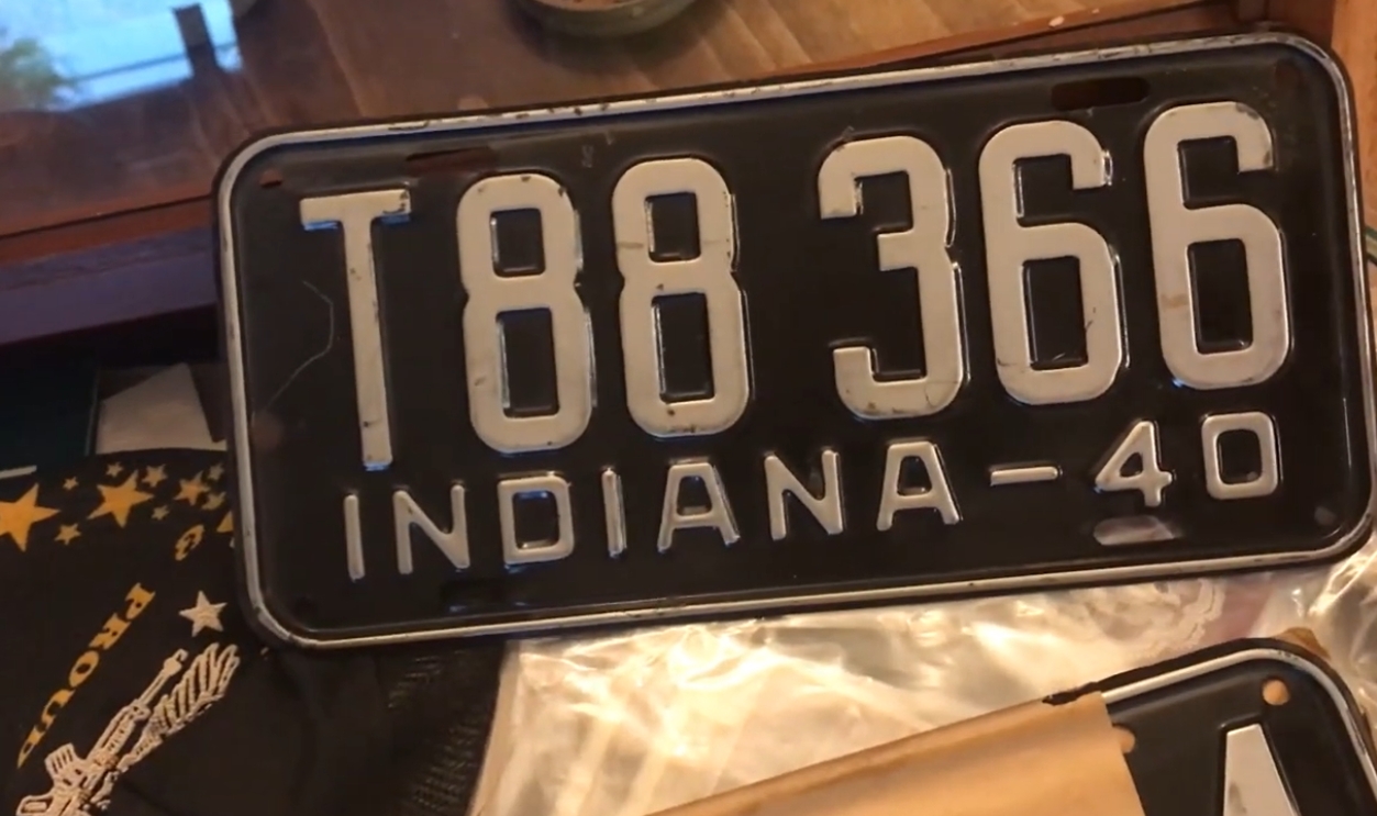 Finding A Balance With Vintage License Plates