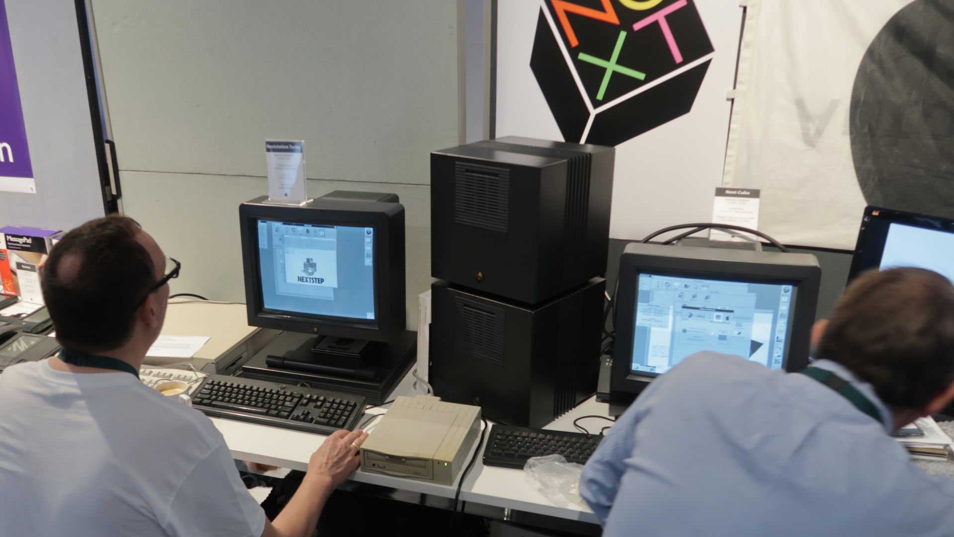 File:NeXT Cubes and NeXTstation - 48930235377.jpg