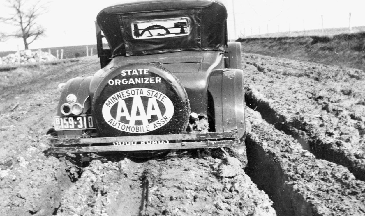 Vintage AAA Auto Club Frame