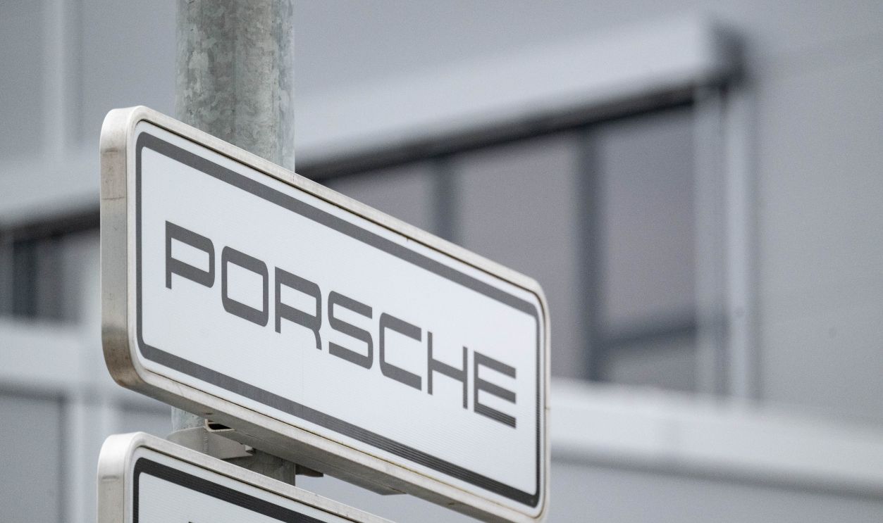 Vintage Porsche Dealership Frames (1960s)