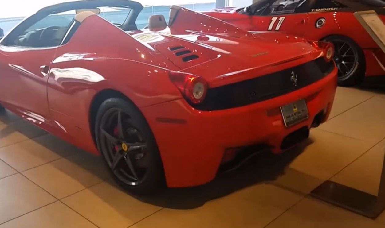 Ferrari Beverly Hills Dealership Frame