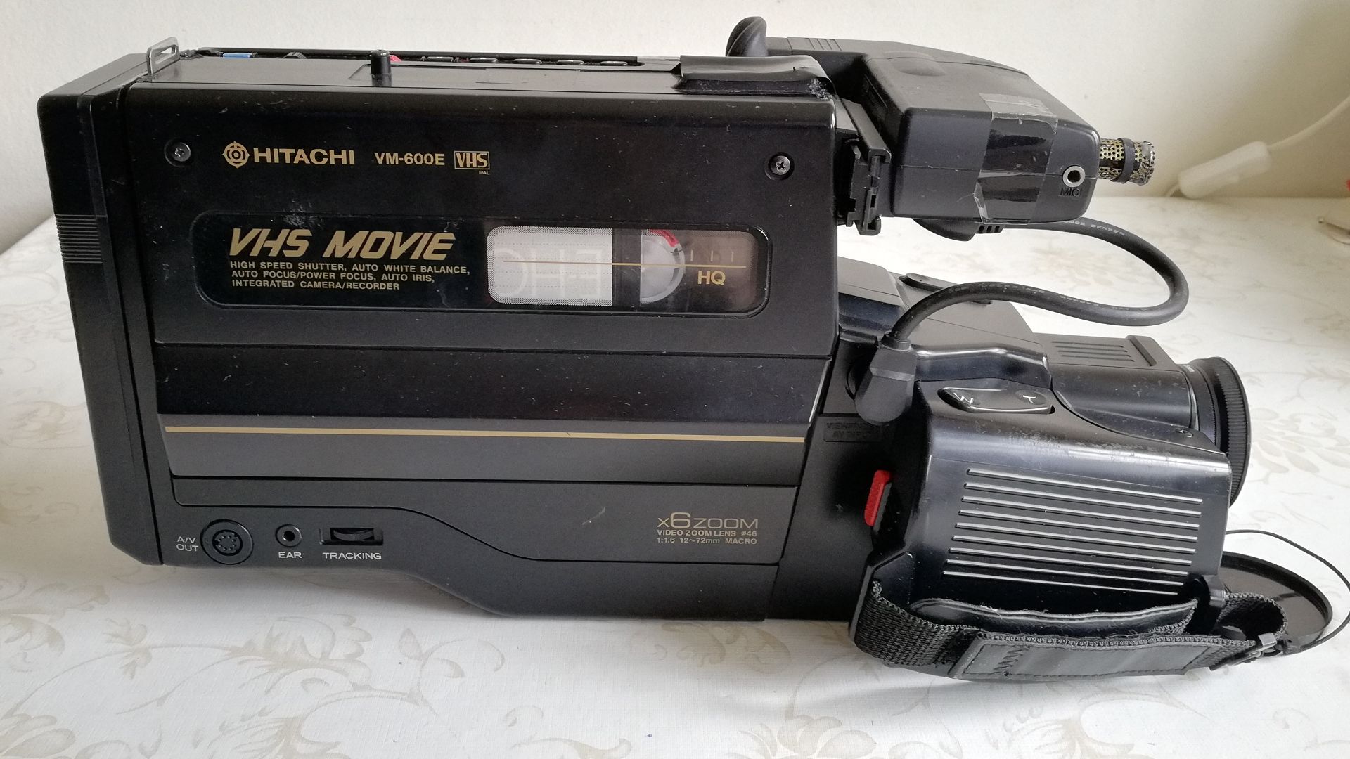 File:Hitachi VM-600E VHS Camcorder.jpg
