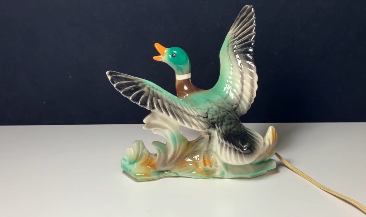 Ceramic TV Lamp (1950s)