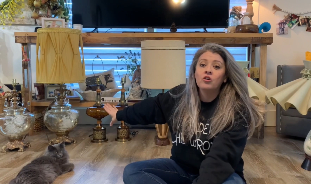 Falkenstein Glass Lamp (1970s)