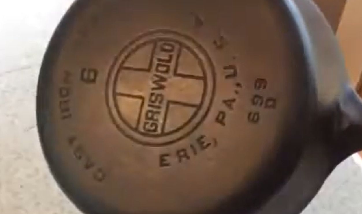 Griswold No. 6 Skillet (Erie, PA)