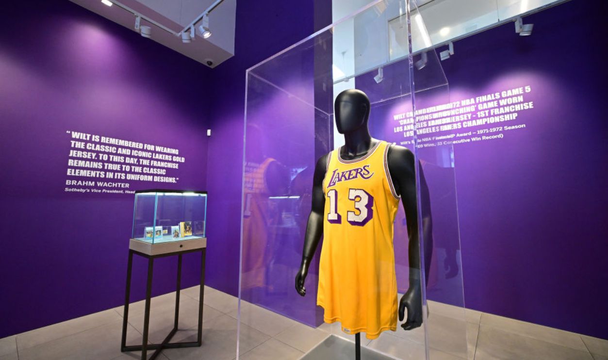 Wilt Chamberlain’s Lakers Jersey