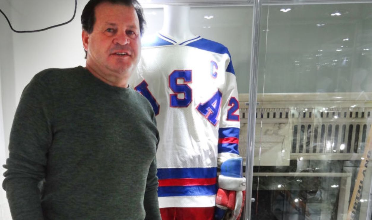 Mike Eruzione’s “Miracle On Ice” Jersey