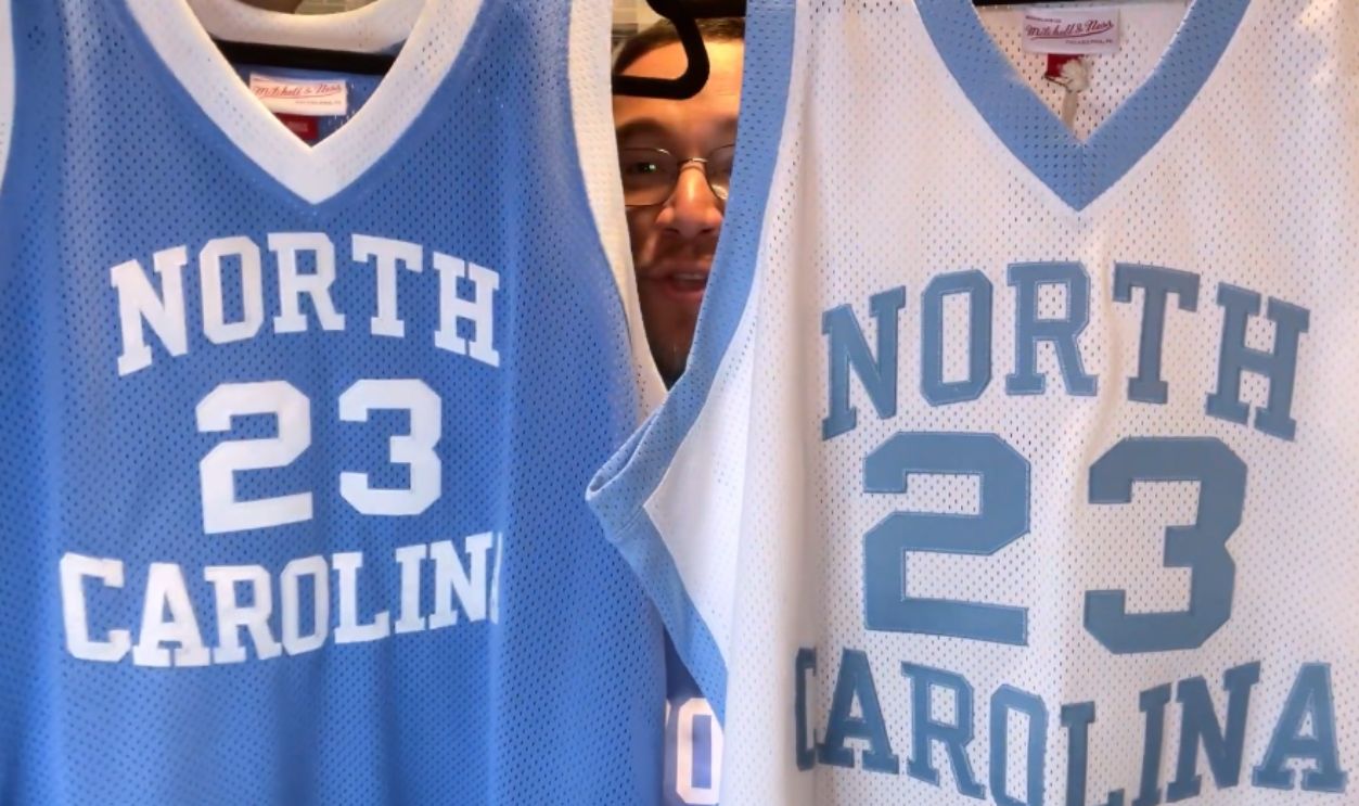 Michael Jordan’s UNC College Jersey