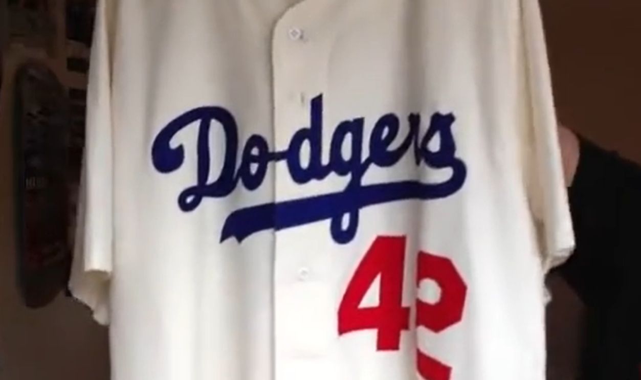 Jackie Robinson’s Brooklyn Dodgers Jersey