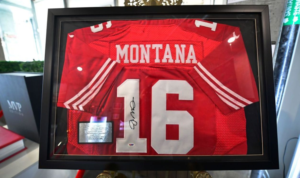 Joe Montana Super Bowl Jersey