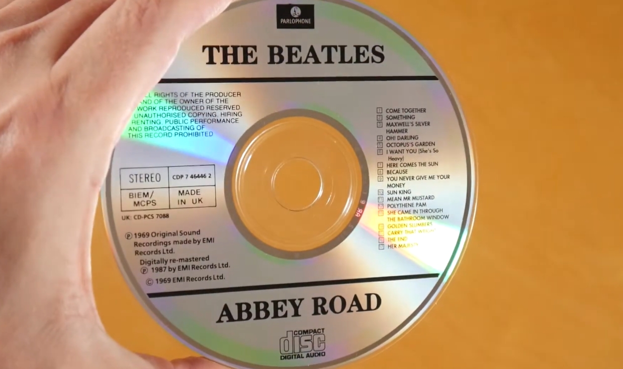 The Beatles – Abbey Road (Black Triangle CD, Japan 1983)