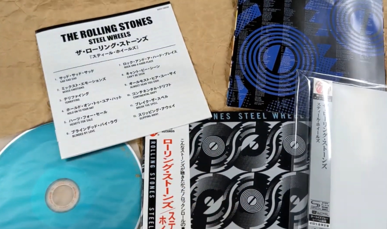 The Rolling Stones – Steel Wheels (Japan Promo Only)