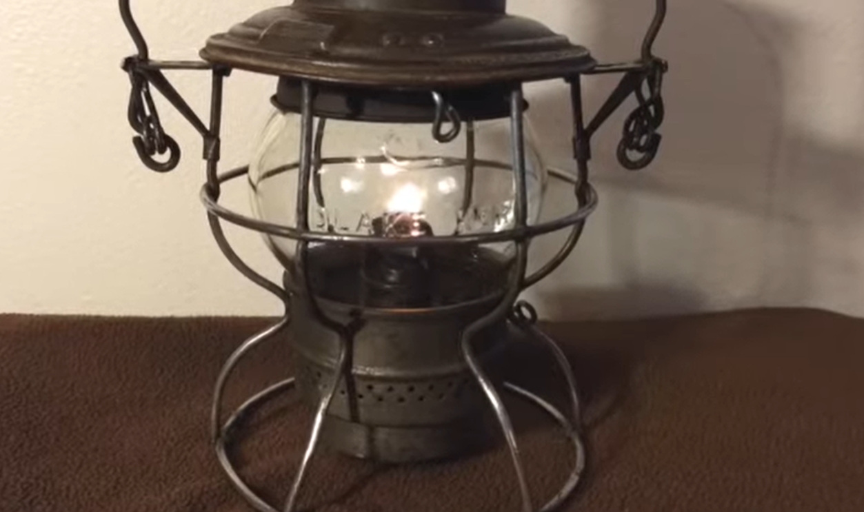 Adlake Kero Railroad Lantern (1900s)