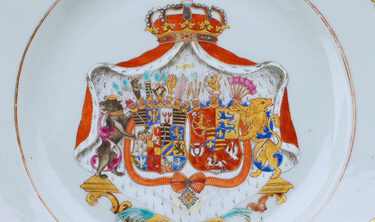 Gettyimages - 1345167414, Plate Plate, Jingdezhen, circa 1750. Artist Jingdezhen Porcelain. 