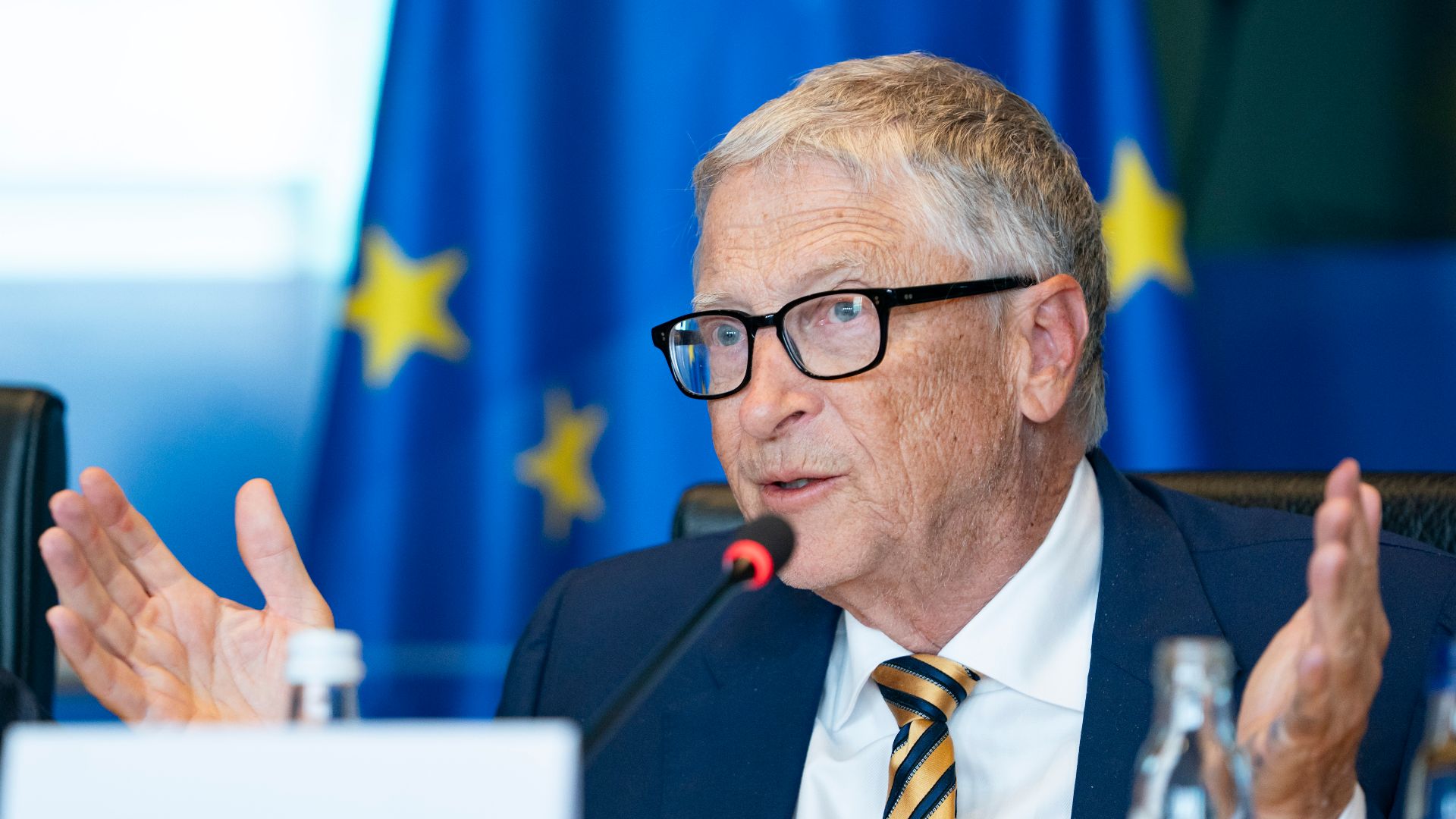 File:Bill Gates - DEVE Extraordinary meeting - 2025 - EP-186612C PB9 593.jpg