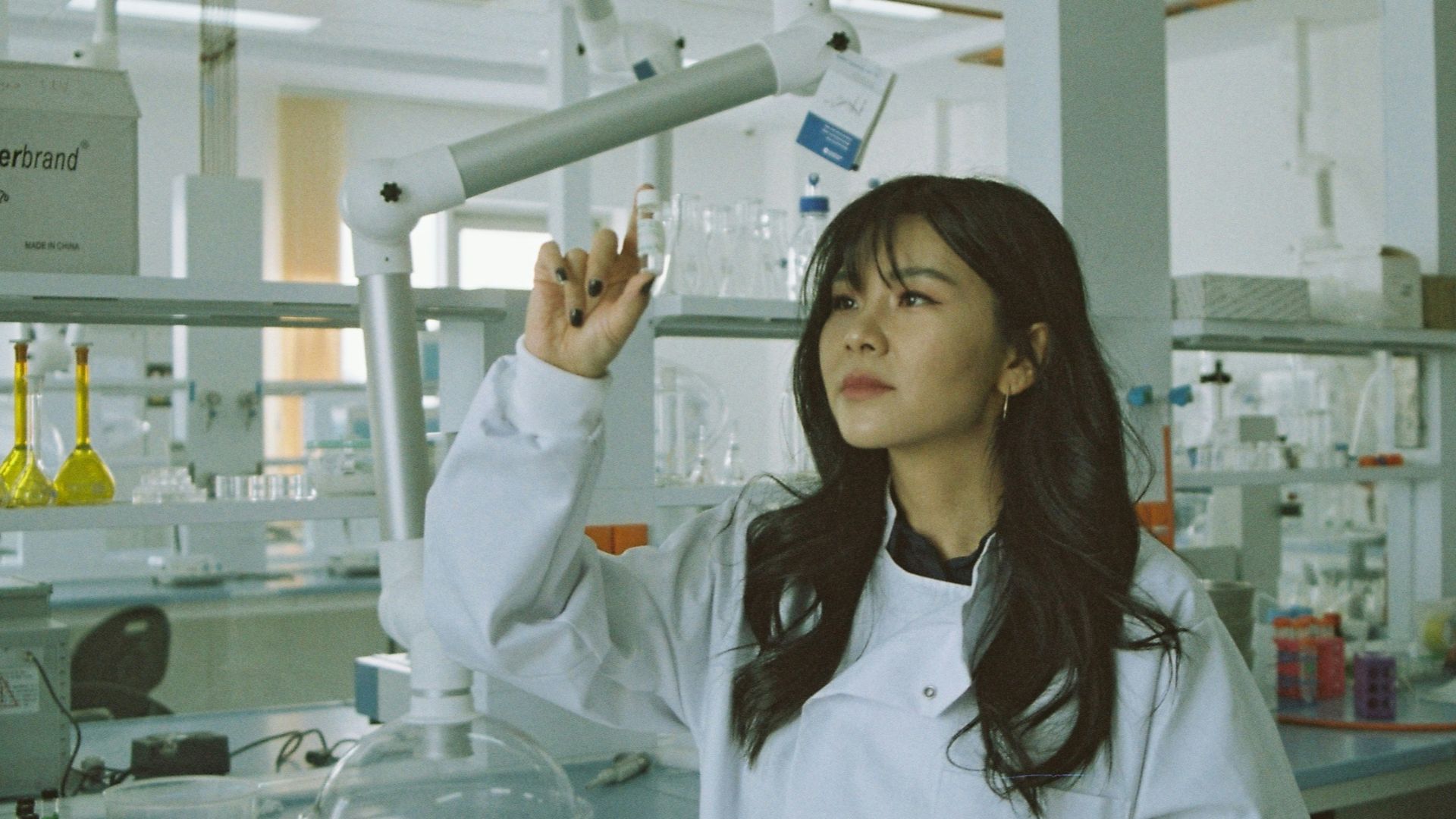 woman in white medical scrub