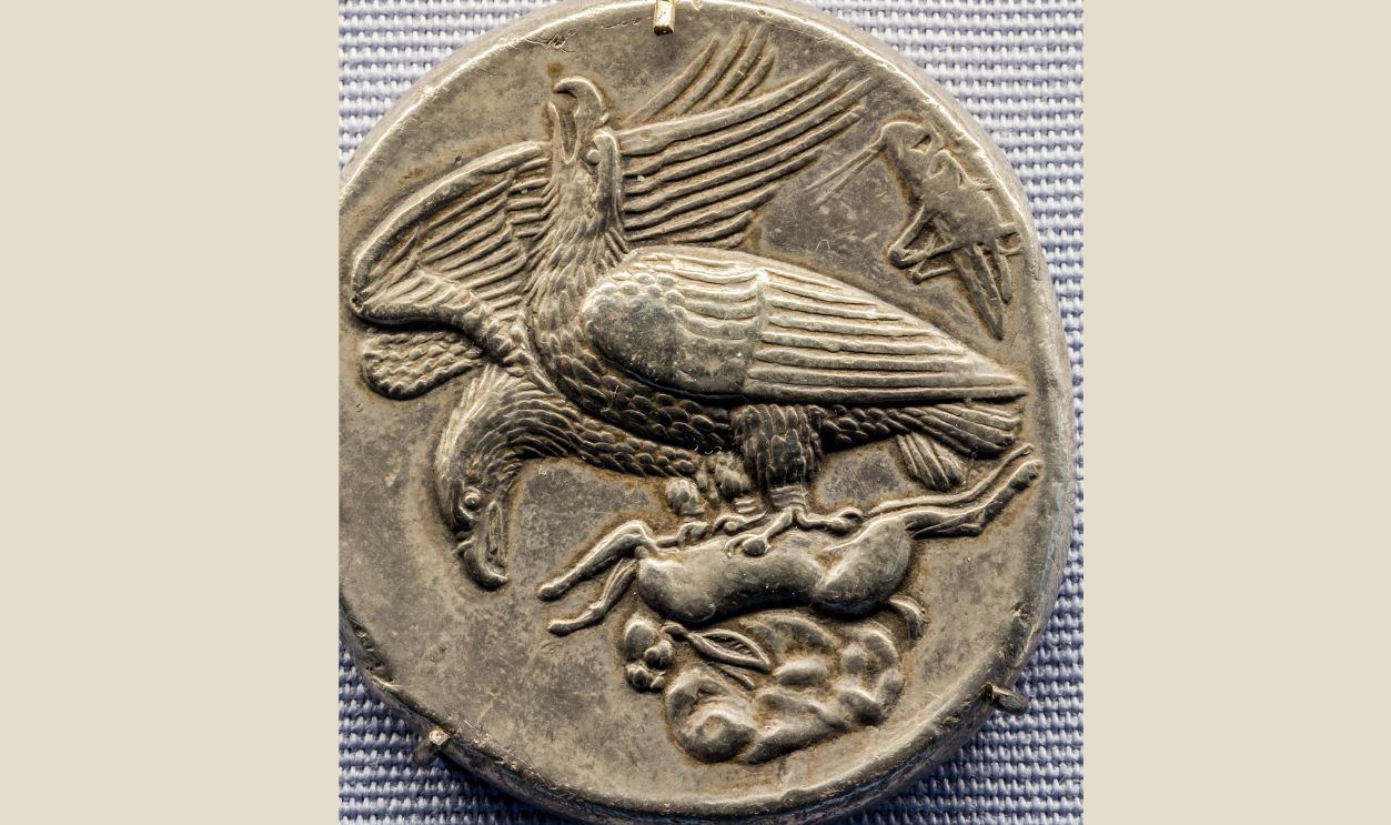 409–406 BC Agrigentum Decadrachm