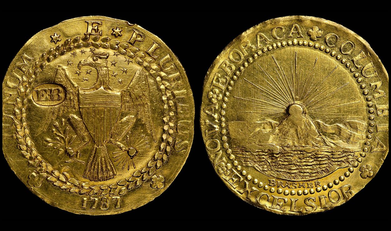 1787 Brasher Doubloon (EB On Wing) 