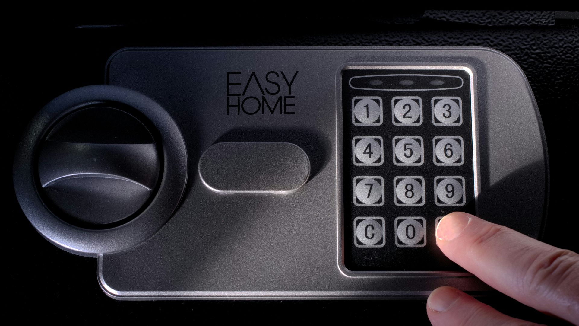 black and gray control panel