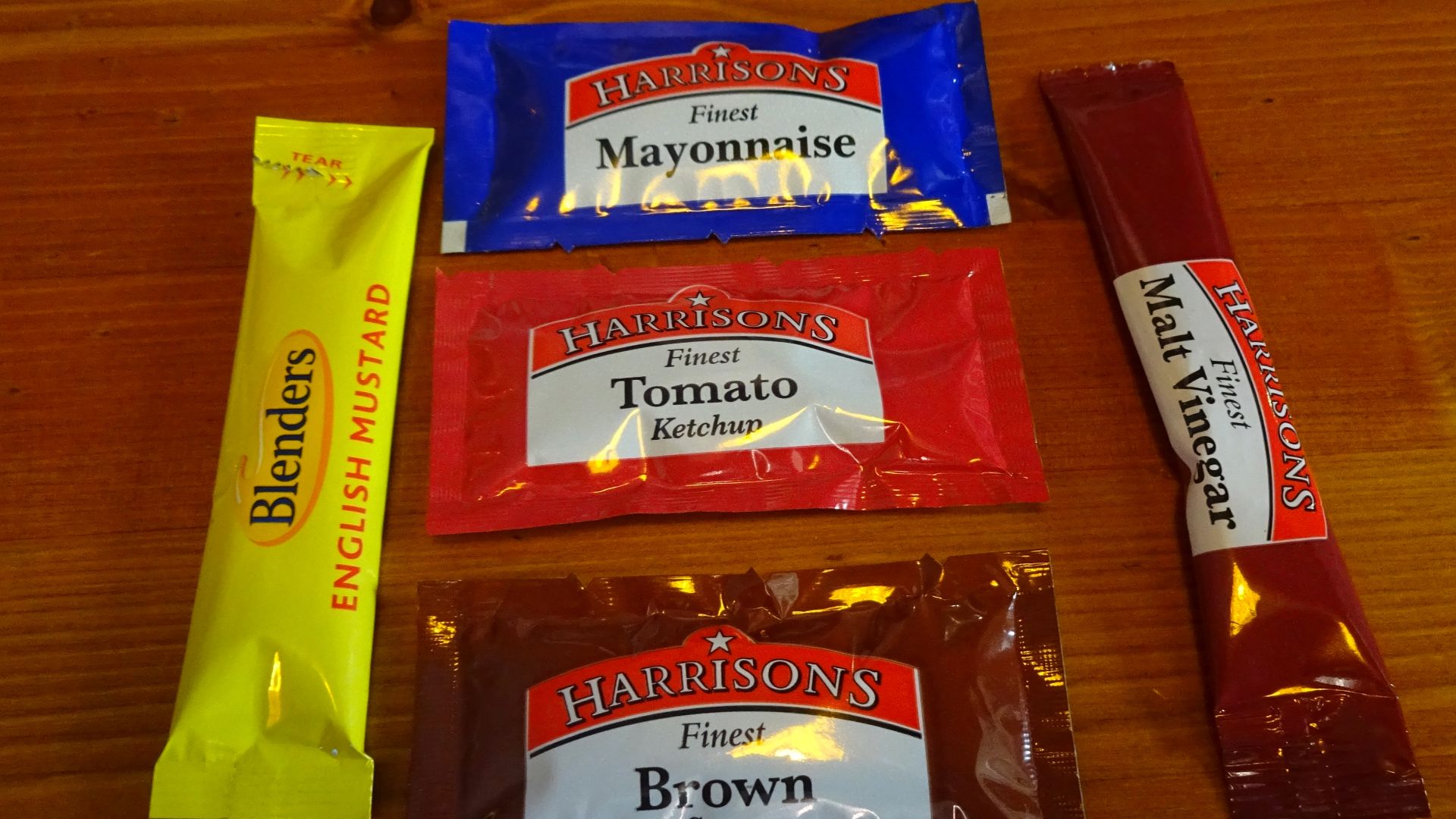 File:Mustard Mayonnaise Ketchup Brown Sauce Vinegar 01.JPG